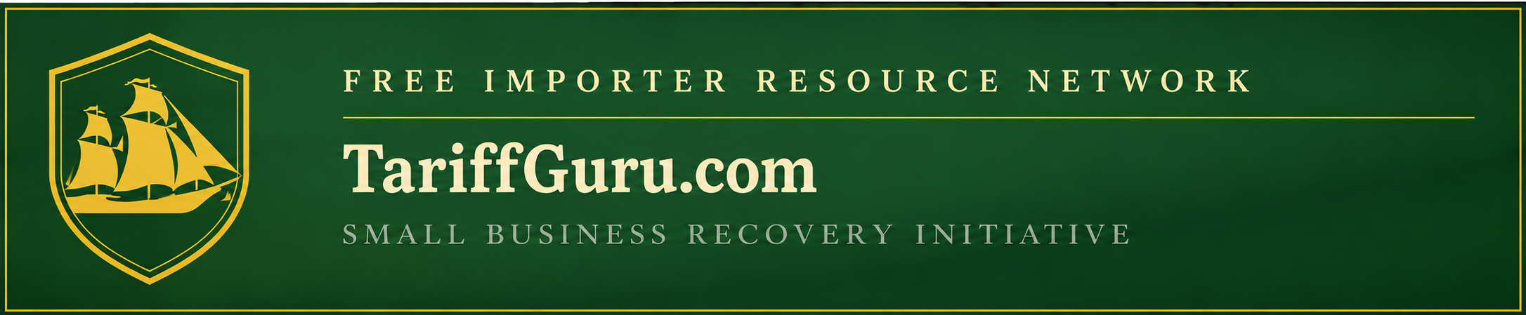 tariffrefunds.net, Free IEEPA Importer Resource Network Member